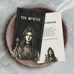 Psychic Medium, Witch, Mystic Business Card