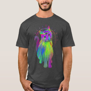 Psychic Psychedelic Cat T-Shirt