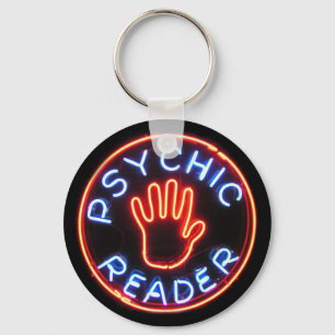 Psychic Reader Neon Sign Keychain