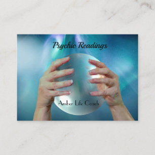 Psychic Readings Reiki Healing Business Card