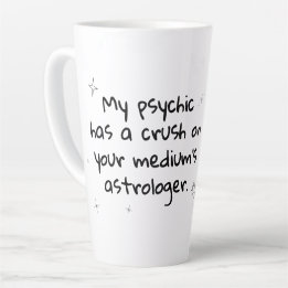 Psychique Moyen Astrologie latte mug
