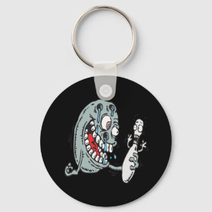 Psycho Bowling Keychain