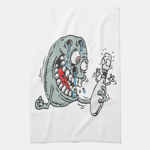 Psycho Bowling Kitchen Towel