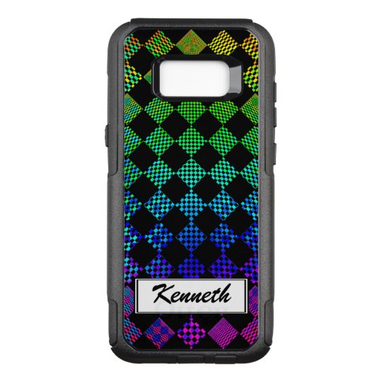 Psycho Checkers by Kenneth Yoncich OtterBox Commuter Samsung Galaxy S8+ Case