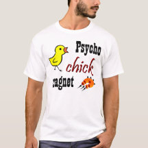 Psycho Chick Magnet