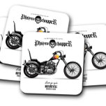 Psycho Chopper Coaster | Motorcycle Coaster Set<br><div class="desc">Embrace the wild side with our Psycho Chopper Coaster set. Featuring edgy, high-impact chopper graphics, these coasters capture the rebellious spirit of motorcycle culture while offering durable surface protection. Designed for home bars, man caves, garages, or motorcycle lounges, they add an unmistakable statement of attitude to any space. An ideal...</div>
