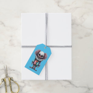 Psycho Clown - Plain - can customize Gift Tags
