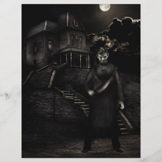 Psycho Customizable Halloween Flyers