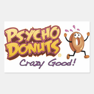Psycho Doughnuts Stickers