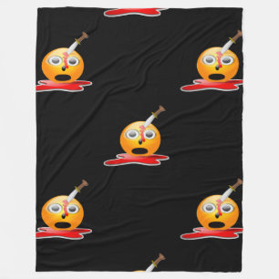 psycho emoji blanket
