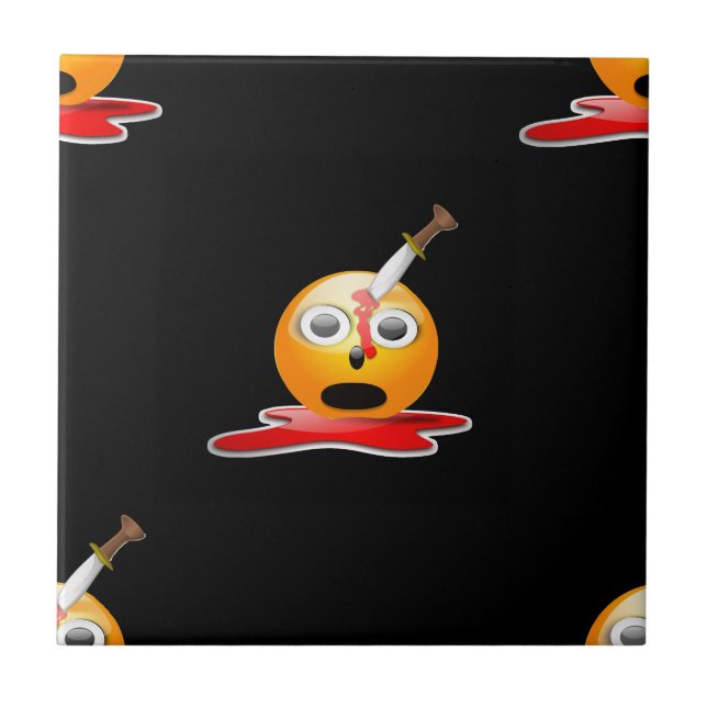 psycho emoji tile (Front)