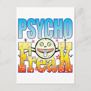 Psycho Freaky Freak Postcard