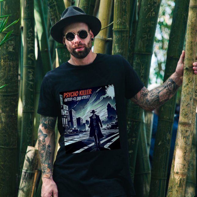Psycho Killer - Qu'est-ce que c'est ? T-Shirt (Talking Heads - Psycho Killer)