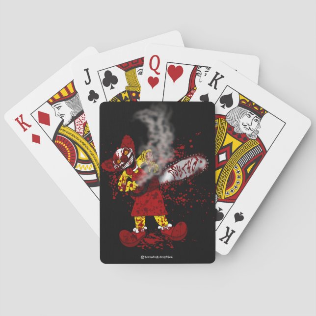 Psycho Playing Cards (Back)