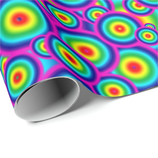 Psycho Psychedelic Wrapping Paper (Roll Corner)