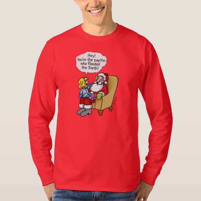 PSYCHO SANTA T-Shirt (Front)