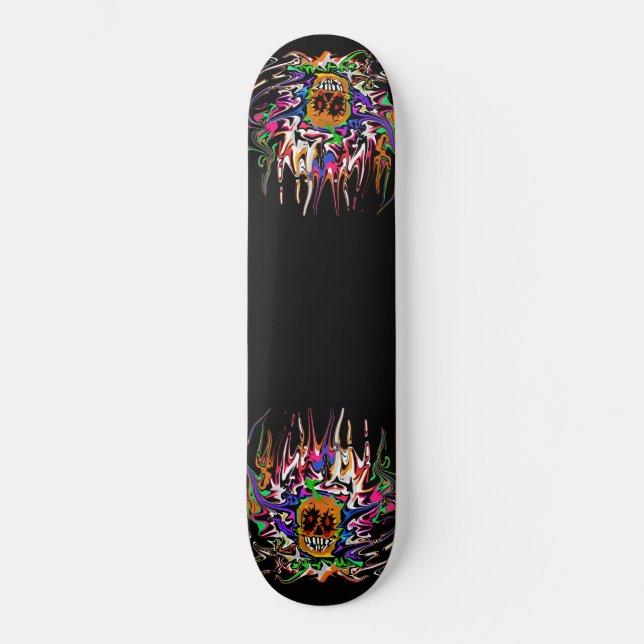 Psycho Skuls Skateboard (Recto)