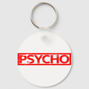 Psycho Stamp Keychain