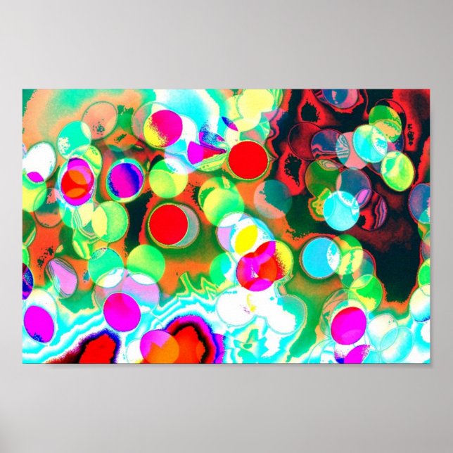 Psychodelic Lights Poster (Front)