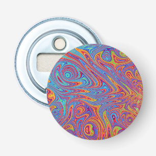 psychodelic textures bottle opener