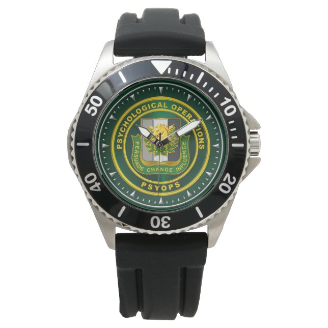 Psychological Operations PSYOPS Watch (Front)