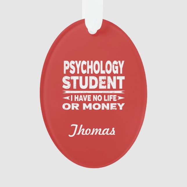 Psychologie Collège étudiant Pas de vie ou d'argen (devant)