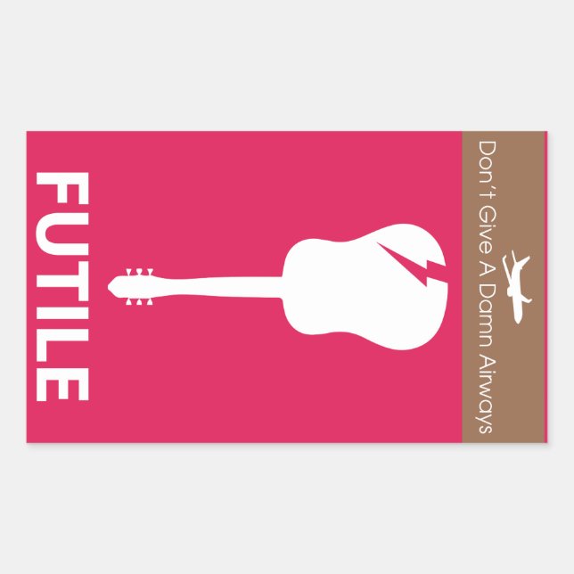 Psychologie inverse Sticker Fragile (Devant)