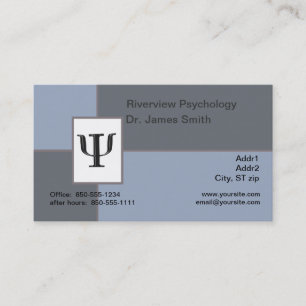 Psychologist Business Card