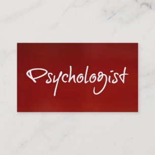 Psychologist Business Card