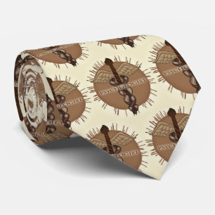 Psychologist Caduceus  Tie