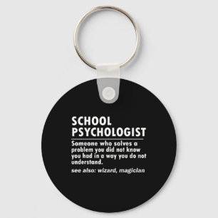 Psychologist Definition Back To School Fun  Keychain