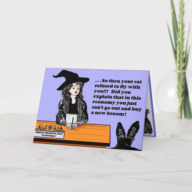 Psychologist, Dr. Shadows, Mentors Card (Front)