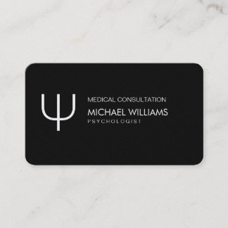 Psychologist - Elegant Simbolo Business Card