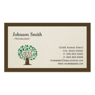 Psychotherapy Business Cards, 150 Business Card Templates