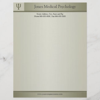 Psychologist Letterhead