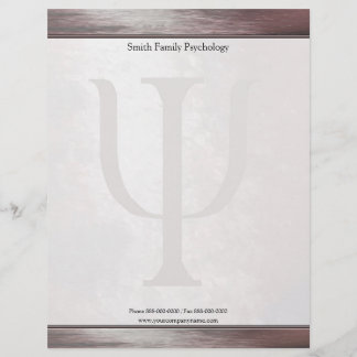 Psychologist Letterhead