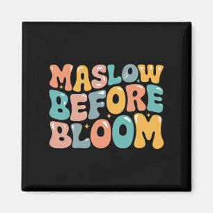Psychologist Maslow Before Bloom Sped Teacher Clro Magnet