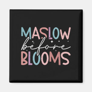 Psychologist Maslow Before Bloom Sped Teacher Clro Magnet