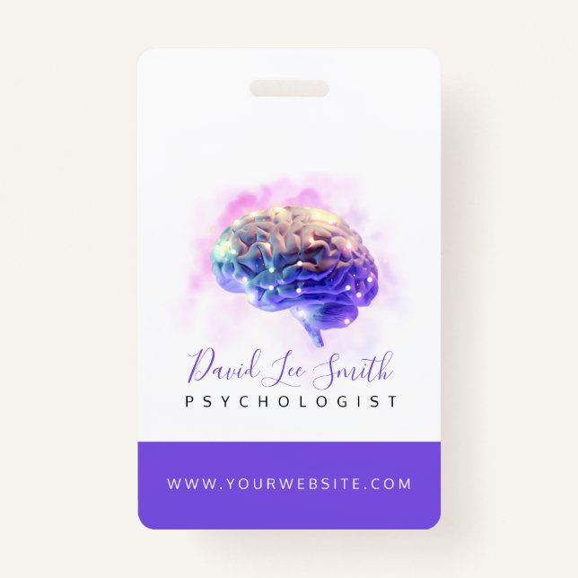 Psychologist / Neurologist Badge (Front)