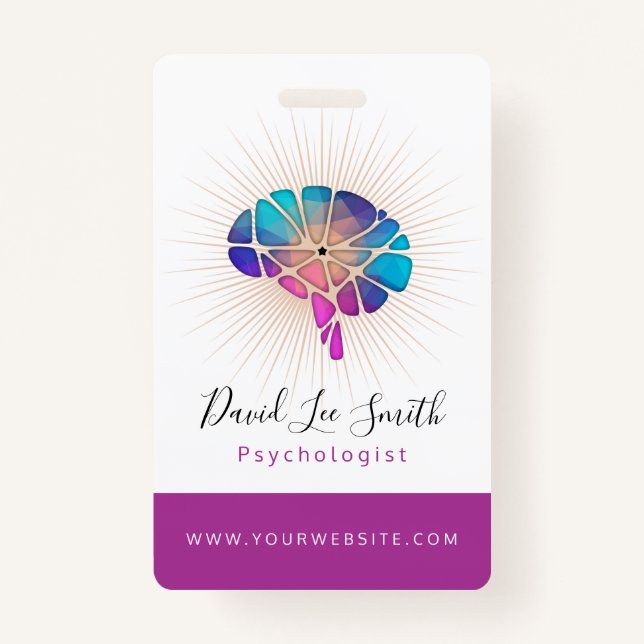 Psychologist / Neurologist Badge (Front)
