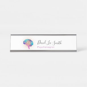 Psychologist / Neurologist Desk Name Plate