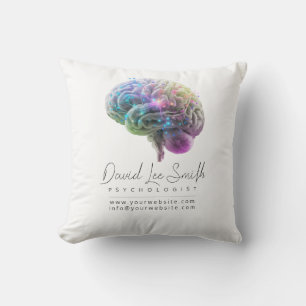 Psychologist / Neurologist Minimalist Throw Pillow