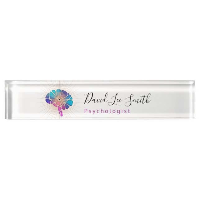 Psychologist / Neurologist Nameplate (Front)