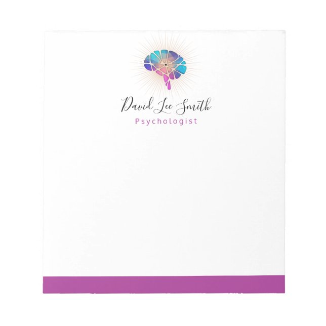 Psychologist / Neurologist Notepad (Front)