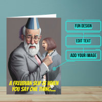 Psychologist or Psychiatrist Funny Freud Birthday