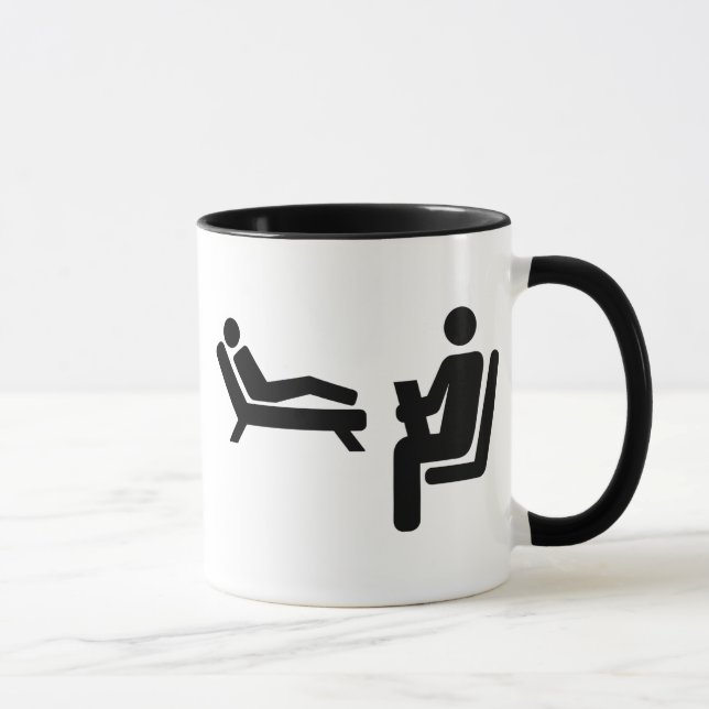 Psychologist patient mug (Right)