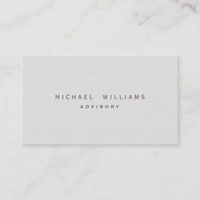 Psychologist - Professional elegant rough target Business Card (Front)
