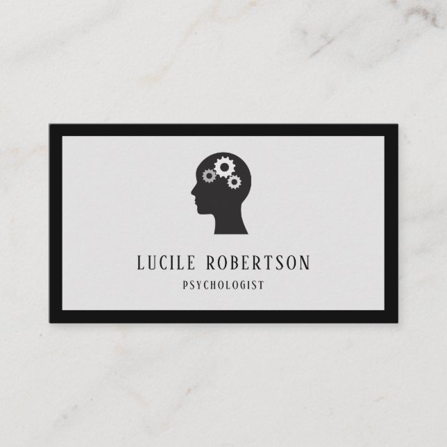 Psychologist Psychiatrist Counsellor Business Card (Front)