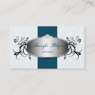 Psychologist Psychiatrist Elegant Business Card