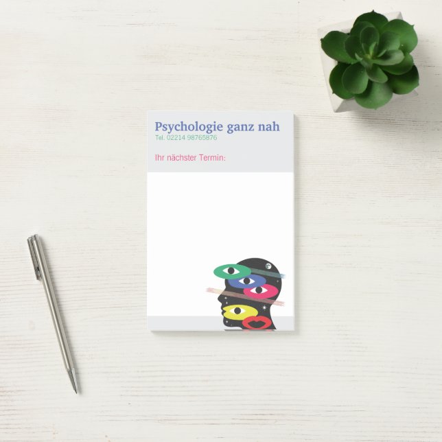 Psychologist sticky notes (Office)